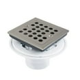 thumbnail image 1 of Monogram Brass Mb608 4-1/2" Square Shower Drain, 1 of 1