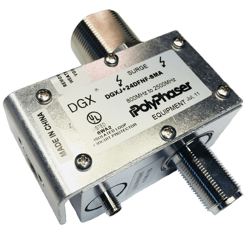DGXJ 24DFNF-SMA Isolated Loop Circuit protector 800MHz to 2500MHz 6WA2