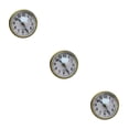 thumbnail image 3 of Billuyoard Plástico Práctico y respetuoso con el medio ambiente - Movimiento de cuarzo artesanal Cabezal de reloj Simple Oro árabe de moda Type1 NO1, 3 of 6