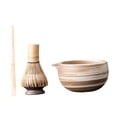 thumbnail image 3 of Japones Matcha Set Ceramic Matcha Bowl, Matcha Spoon, Bamboo Matcha Batch y soporte para utensilios de cocina y gadgets Sala de té Estilo H, 3 of 9