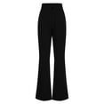 thumbnail image 4 of felwors Formal Dress Pants for Women High Waist Slim Fit Suit Pants Trousers Dressy Casual Business Work Pant Slacks Black, S, 4 of 5