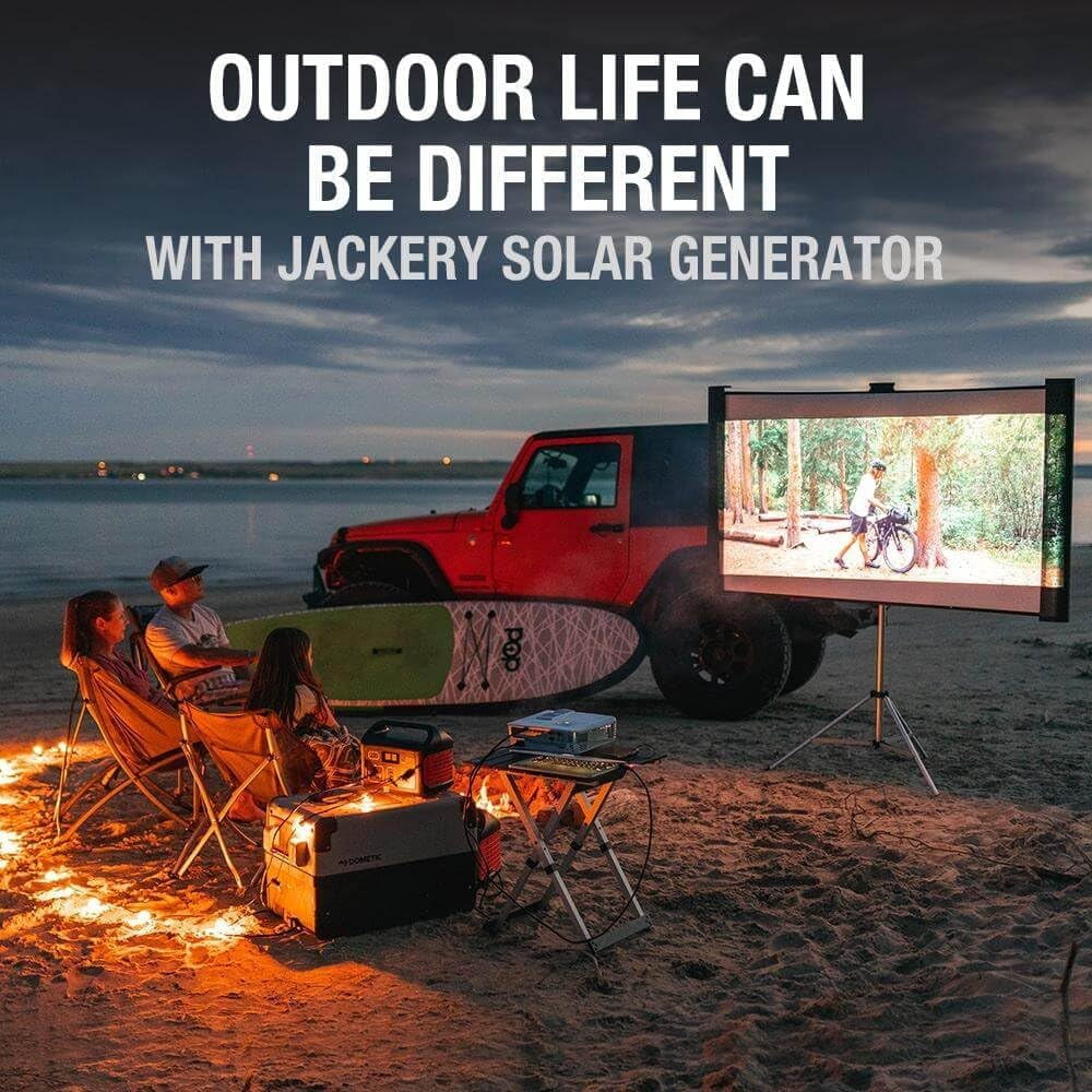 Restored Jackery Explorer 550 Portable Power Station, (Refurbished)