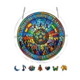 thumbnail image 1 of Acrylic Puzzle Pendant Sunshade Window Hanging Plates, 1 of 5