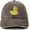 Duck (Washed Brown), variant on Embroidered Yellow Duck Baseball Hats for Men & Women
