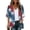Royal Blue, variant on JULMCOMO 4th of July Lightweight Cardigans for Women Stars Stripes Half Sleeve Independence Day Kimono Cover Ups Summer Tops White XL