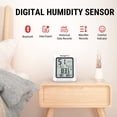 thumbnail image 2 of TempPro Hygrometer Thermometer for House TP350, Bluetooth Room Indoor Greenhouse Thermometer Monitor Up to 260FT, 2 of 8