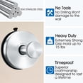 thumbnail image 6 of WAYCOM Removable Suction Cup Hooks Heavy Duty Vacuum Shower Holder, 6 of 8