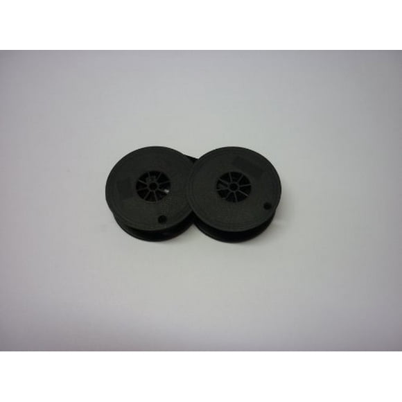 "Package of Two" Hermes 44, Ambassador, Baby 1000, Electric, Portable, Rocket and Standard Typewriter Ribbon, Compatible, Black, Twin Spool