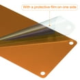 thumbnail image 4 of Uxcell 45x15x0.3mm Aluminium Blank Tags Engraving Blanks with 2 Hole, 15Pack (Copper), 4 of 6