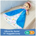 thumbnail image 3 of Ms. Rachel Official Huggable Lovey, Double Sided Plush Toy, Machine Washable, 3 of 9