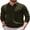 Dark Green, variant on COOFANDY Long Sleeve Polo Shirts for Men Knit Polo Sweater Lightweight Ribbed Pullover Sweater