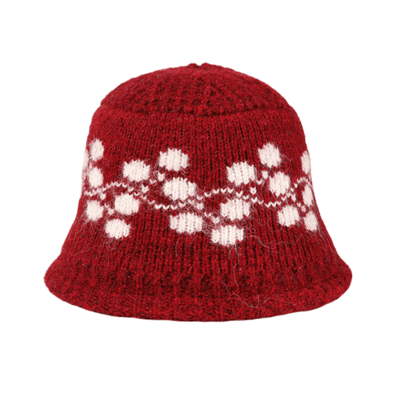 Wowstyle Crochet Bucket Hat for Women Knit Handmade Foldable Floppy Beach Hat Fashion Cute Comfy and Casual