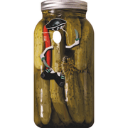 SS11219 Pickle Pirate Rick Mason Jar Stand In Cardboard Cutout Standee Standup