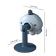 thumbnail image 4 of Yuarrent Protección de tope de puerta Parachoques autoadhesivo Soporte de reducción de ruido Protector extraíble Sala de estar Azul Type3 NO3 Yuarrent HA061202-03, 4 of 6