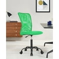 thumbnail image 6 of YRLLENSDAN Mesh Office Chairs, Home Office Desk Chairs Comfortable Office Chair No Arms Work Chair Ergonomic Desk Chair Computer Chairs For Adults Teens, Green, 6 of 7