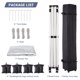 thumbnail image 3 of Garvee carpa plegable instantánea 10x10 con 2 paredes laterales y techo ventilado, impermeable y con sombra solar, incluye bolsa con ruedas para jardín, camping y eventos, 3 of 8