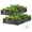 Gray, variant on VEVOR Raised Garden Bed with Cover, 6 x 3 x 1 ft, Rectangular Galvanized Metal Planter Box Kit Outdoor, with PE Greenhouse Cover & Gloves, Rustproof Alu-Zinc, for Growing Flowers Vegetables, Silver