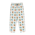 thumbnail image 6 of Uemuo Sea Turtle Pattern Women's Wide Leg Palazzo Lounge Pants with Pockets Light Weight Loose Comfy Casual Pajama Pants-, 6 of 9