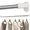 White, variant on Bxaolu No Drilling Closet Rod, Adjustable White Closet Rod, 15-22 Inches Heavy-Duty Closet Tension Rods for Hanging Clothes for Wardrobes, Closet, Laundry & Bathroom