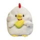 thumbnail image 3 of Peluche de juguete suave y abrazable, regalo de Navidad, adorno de regalo, animales de peluche, muñeca de dibujos animados pollito blanco, 3 of 9