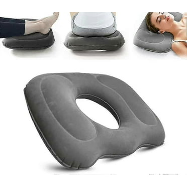 Orthopaedic Seat Cushion For Pain Relief - Inflatable Haemorrhoids For Pregnancy, Coccyx, Bed Sores - Post Natal