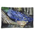 thumbnail image 1 of Carolines Treasures JMK1135PILLOWCASE Blue Alligator Fabric Standard Pillowcase, 1 of 2