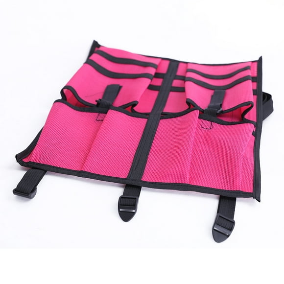 Bolsa de almacenamiento para Kayak Greeniant asiento de malla de nailon multibolsillo rojo