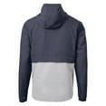 thumbnail image 3 of Men's Cutter & Buck Blue New York Giants Charter Eco Recycled Anorak Half-Zip Jacket, 3 of 3