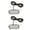 Blue, variant on Riousery 2 Pcs Marine LED Lights 3.5W IP68 Waterproof Transom Boat Underwater Submersible Lamp Blue Light 6.30 inches / 16 cm