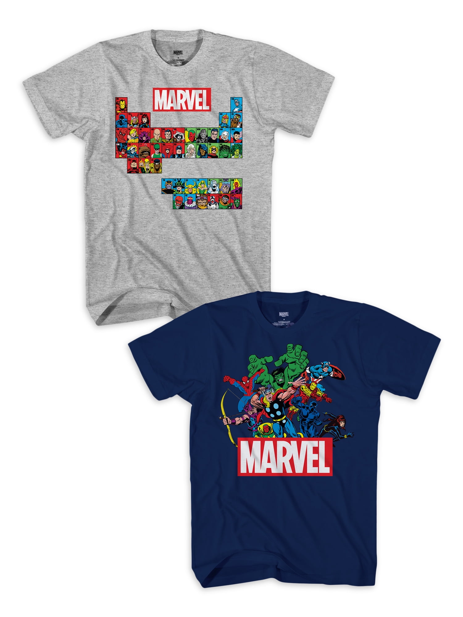 Marvel The Avengers Child Boys size 5-6 Toddler Shirt NEW Super Heroes Talking 