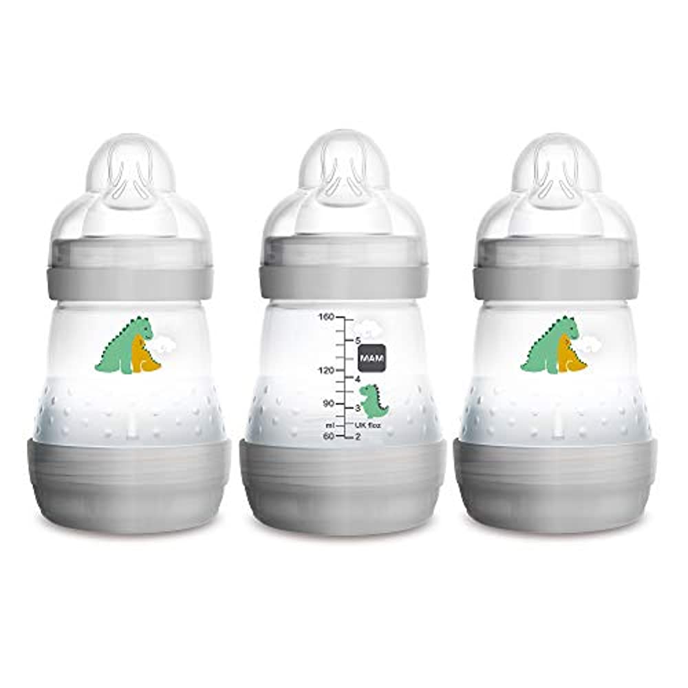 MAM - Easy Start Anti-Colic Bottle - 0+ months - Reduces Colic & Gas - Easy to Clean