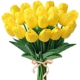 thumbnail image 2 of 10PCS Real Touch Tulips Flowers for Home Table Decoration Wedding Bouquet Party Baby Shower Centerpieces Bridal Bouquet Decor, 2 of 6