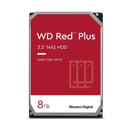UPC: 0718037896755 | Western Digital 8TB WD Red Plus NAS HDD  Internal 3.5   Hard Drive  128MB Cache – WD80EFZZ