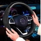 thumbnail image 3 of Funda De Volante De Coche Clásica De Fibra De Carbono, 38 Cm, 3 of 4