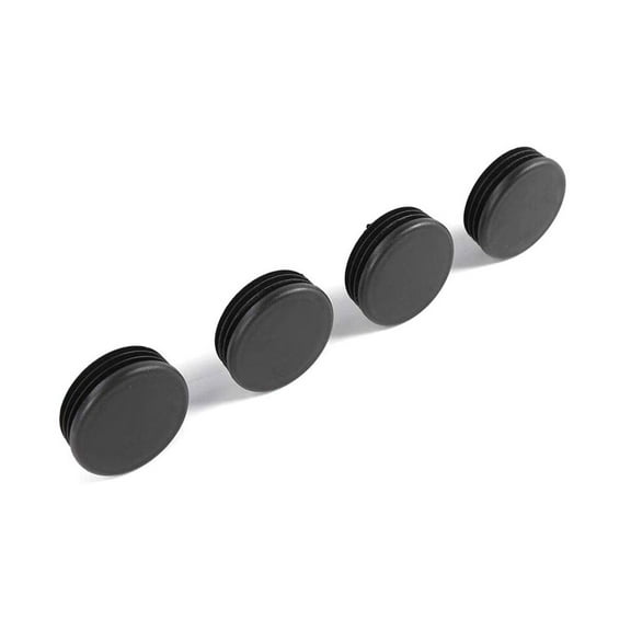 DAMAIJOY 4pcs Car Chassis Plugs Frame Hole Cover out for Jeep for Gladiator 2020-2022 for Wrangler 2018-2022 Black