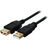 Tripp Lite U024-010 Black USB-A M/F Gold Extension Cable for USB2.0 Cable