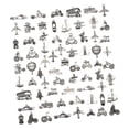 thumbnail image 2 of 70 piezas de abalorios para joyas, colgante de vehículo surtido, abalorios antiguos aptos para pendientes, collares, pulseras, joyería,, 2 of 8