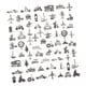 thumbnail image 2 of 70 piezas de colgantes de con forma de vehículo para elaborar Schumuck para pendientes de collar de, 2 of 8