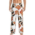 thumbnail image 2 of Picia Sushi Roll Mens Soft Woven Cotton Elastic Waistband Sleep Pajama Pant Lounge Sleep Pant With Pockets And Drawstring-Small, 2 of 9