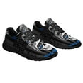 thumbnail image 6 of Back The Blue Skull Lady Shoes Sneakers for Women Men Black Size 13, 6 of 7