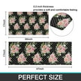 thumbnail image 7 of Pioneer Flower Floral Print Pattern Kitchen Rugs Sets Of 2,Anti Fatigue Kitchen Mat Rugs Non Slip Washable,Decorative Kitchen Floor Mats for Kitchen,Sink,Laundry,17"x30"+17"x47", 7 of 7