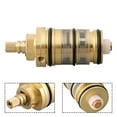 Mlless Brass Thermostat Cartridge for Bath Mixer Faucet Shower Valve