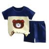 thumbnail image 6 of Toddler Baby Boy Summer Outfit Short Sleeve T Shirt Top Casual Shorts Set Clothes 6 12 18 24 Month, Size 6 Years, 6 of 7