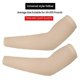 thumbnail image 1 of 1 Pair Arm Sleeves Ice Fabric Breathable Quick Dry Sun Uv Protection Long Arm Cover For Outdoor Sports Cycling, 1 of 5