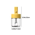thumbnail image 3 of Glass Spice Jars with Retractable Spoon - Airtight, Leak-Proof Seasoning Containers for Kitchen, Camping & BBQ, 3 of 8