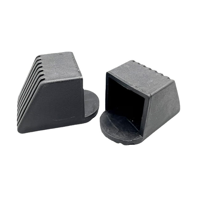 Protectores de suelo para entrenamiento, tapa cuadrada para equipo de gimnasio, protectores de cubierta para pies, 2 uds. 50x50mm