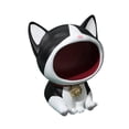 thumbnail image 2 of Estatua de gato, cuenco para dulces, cuenco para llaves de entrada, dibujos animados, creativo, multiusos, decorativo. Negro, 2 of 9