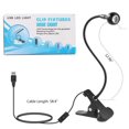 thumbnail image 2 of Flexible USB Clip-on LED Light Bed Table Desk Study Reading Lamp, 2 of 3