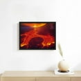 thumbnail image 3 of Nawypu Active Volcano Natural Scenery Volcano Eruption Magma Flow Poster (9) Wall Art Poster Scroll Canvas Painting Picture Living Room Decor Home Framed, 3 of 4