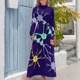 thumbnail image 3 of Vestido largo de ceremonia Neurons and Glia, vestido de fiesta de lujo para mujer, 3 of 4